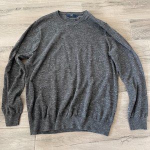 J. Crew Crew Neck Gray Sweater, size XL Tall